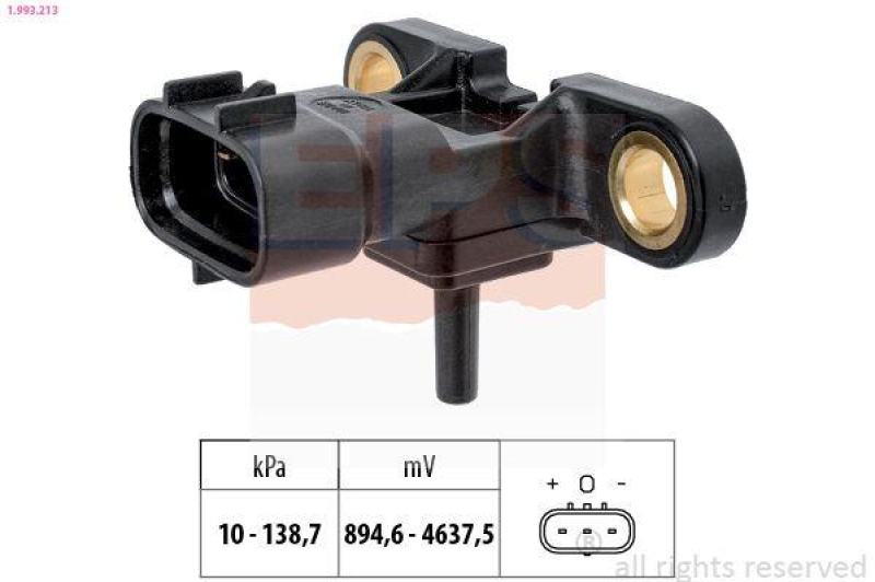 EPS Drucksensor, Bremskraftverstärker Made in Italy - OE Equivalent
