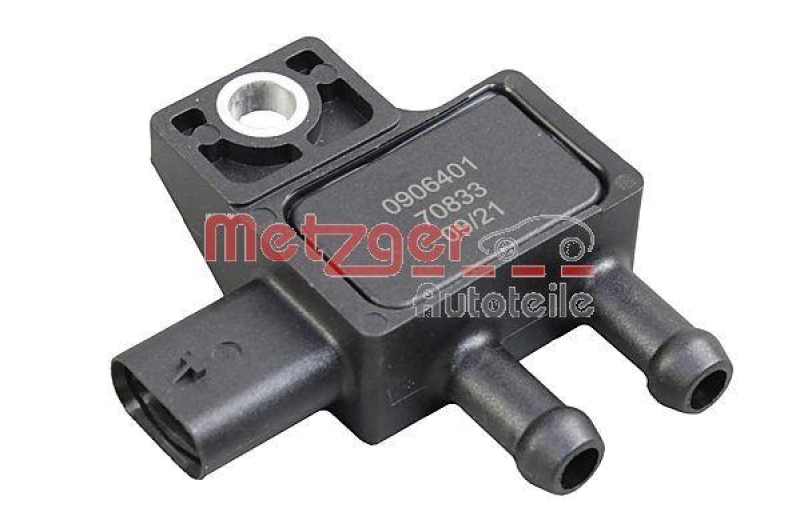 METZGER Sensor, exhaust pressure GREENPARTS