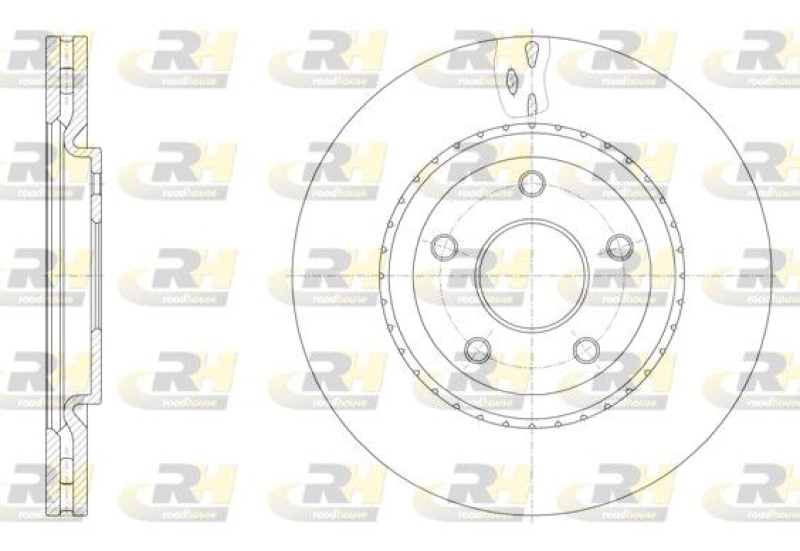 2x ROADHOUSE Bremsscheibe