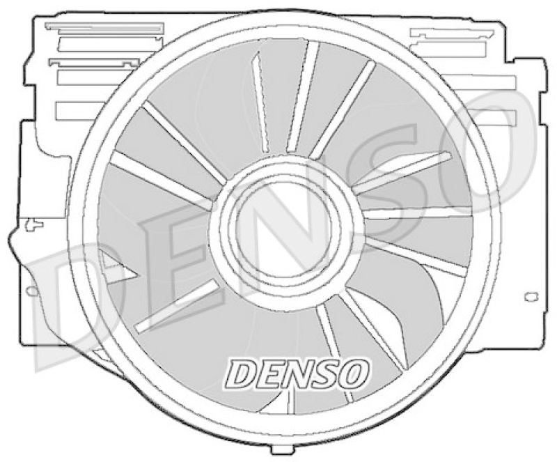 DENSO L&uuml;fter, Motork&uuml;hlung DER05007