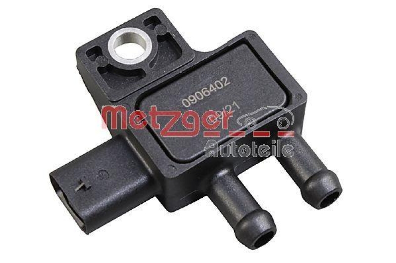 METZGER Sensor, Abgasdruck GREENPARTS