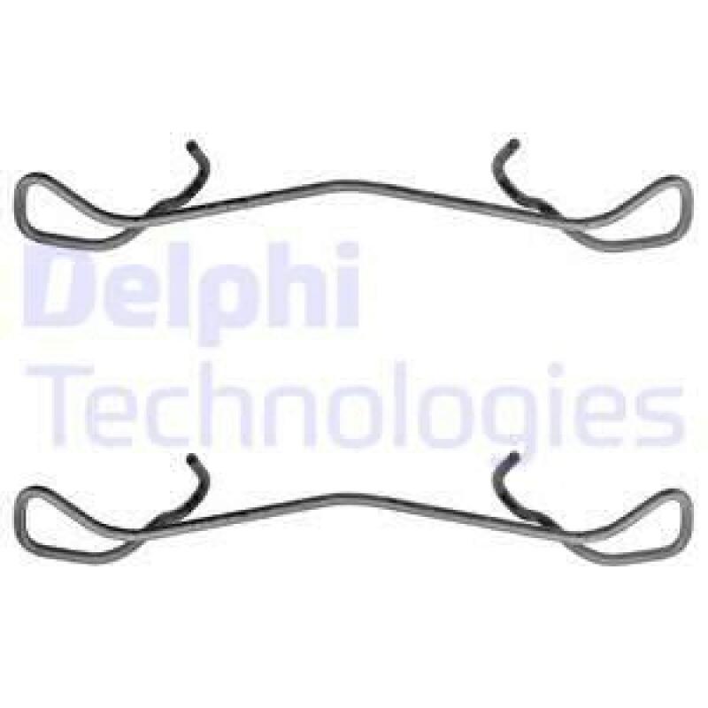 DELPHI Accessory Kit, disc brake pad