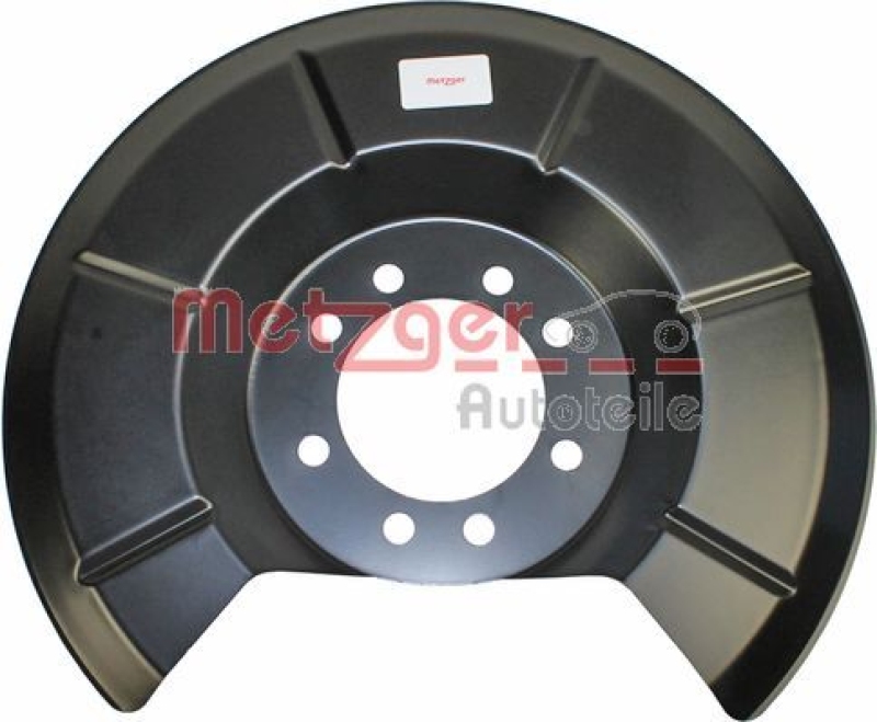 METZGER Splash Panel, brake disc GREENPARTS