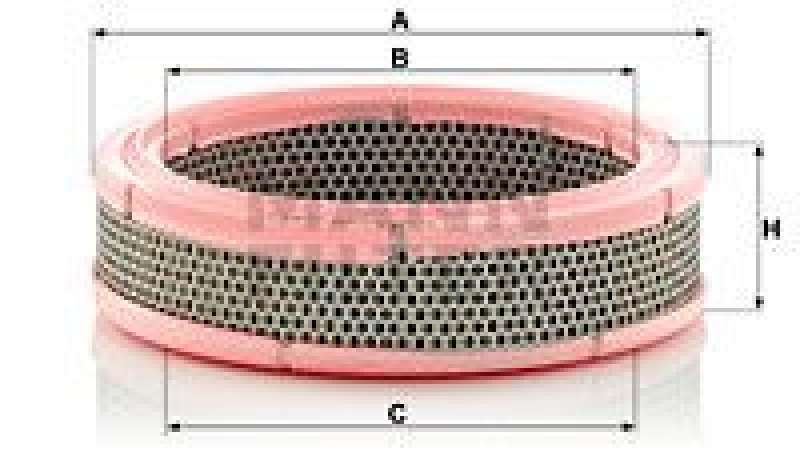 MANN-FILTER Luftfilter