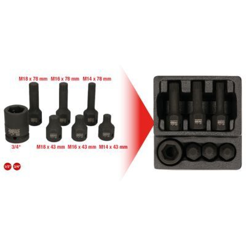 KS TOOLS Socket Set