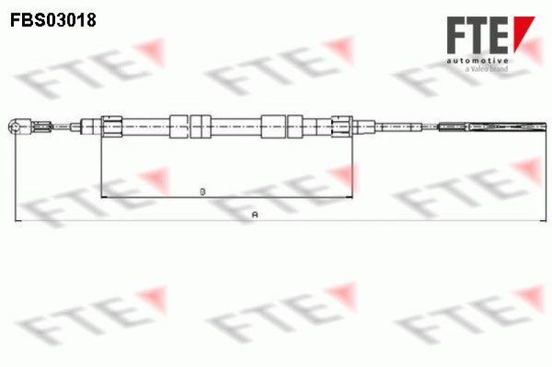 FTE Seilzug, Feststellbremse 9250107