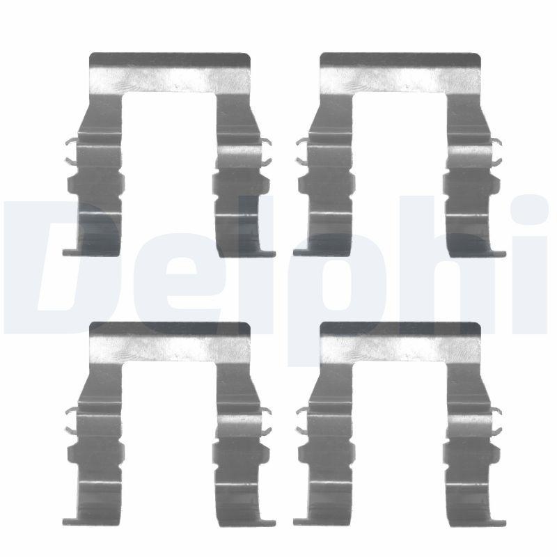 DELPHI Zubehörsatz, Scheibenbremsbelag