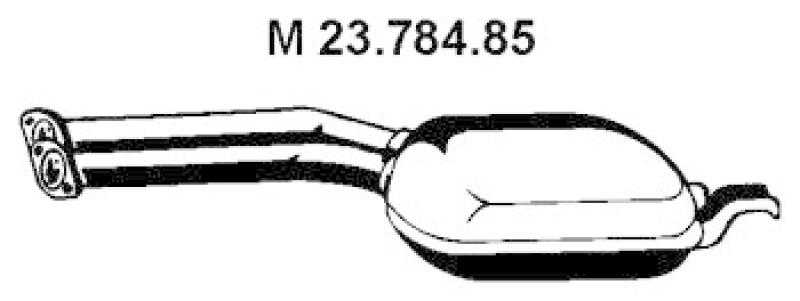 EBERSPÄCHER Mittelschalldämpfer