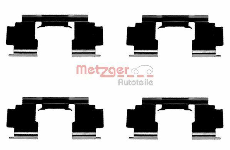 METZGER Zubeh&ouml;rsatz, Scheibenbremsbelag GREENPARTS 109-1276