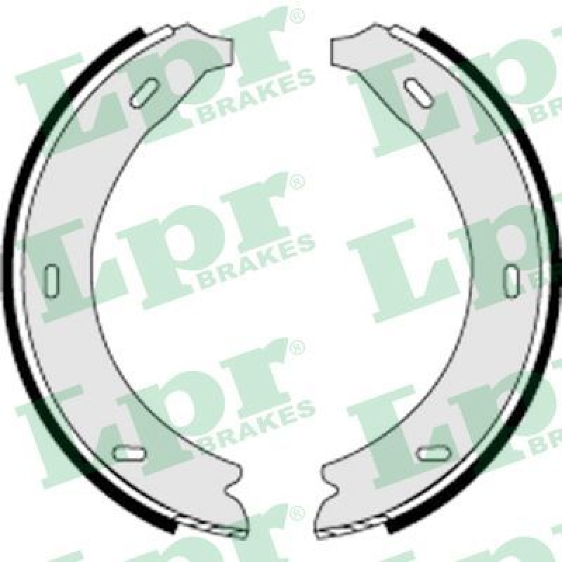 LPR Brake Shoe Set, parking brake