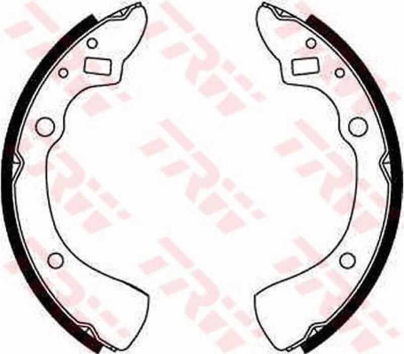 TRW Brake Shoe Set