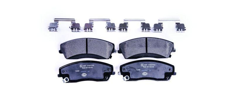 HELLA Brake Pad Set, disc brake