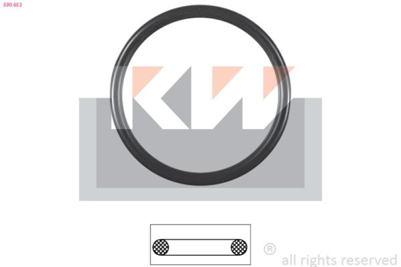 KW Dichtung, Thermostat Made in Italy - OE Equivalent