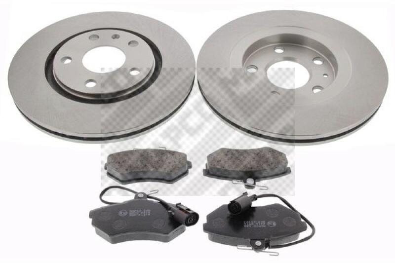 MAPCO Brake Set, disc brakes