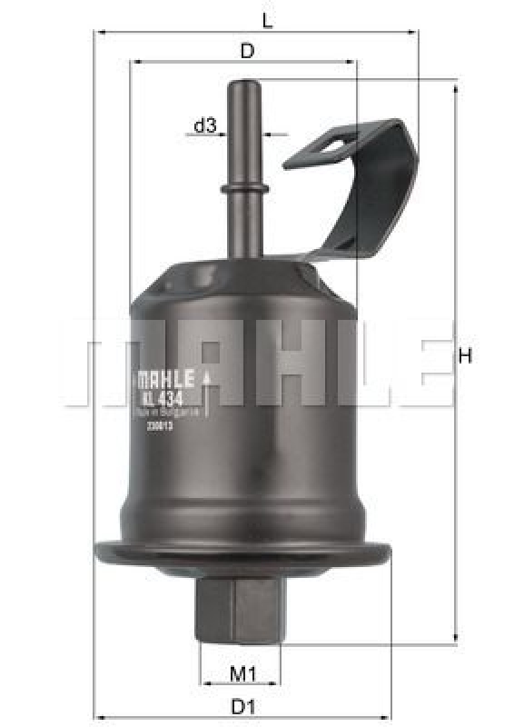 KNECHT Kraftstofffilter