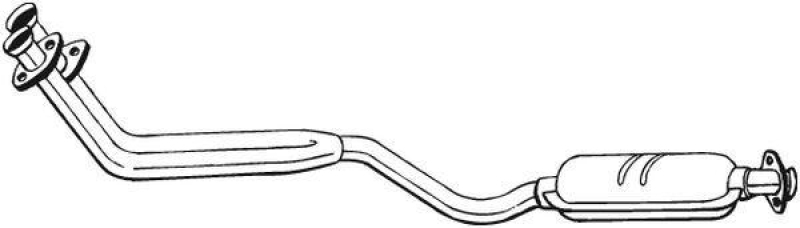BOSAL Front Silencer