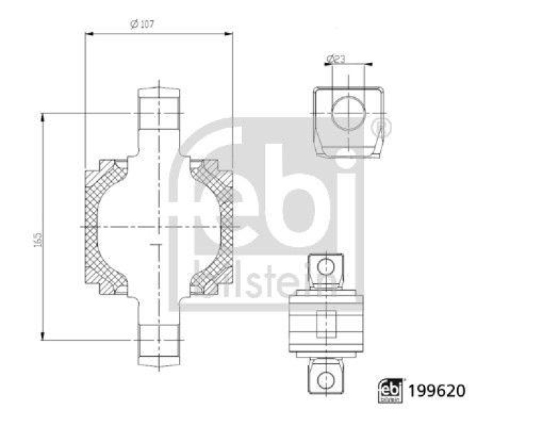 FEBI BILSTEIN Reparatursatz, F&uuml;hrungsstrebe