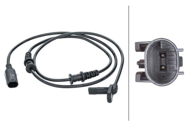 HELLA Sensor, Raddrehzahl 6PU012679-951
