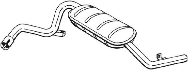 BOSAL Endschalld&auml;mpfer 148-881