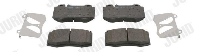 JURID Brake Pad Set, disc brake Jurid White Low Dust