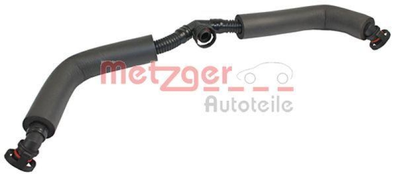 METZGER Hose, crankcase ventilation
