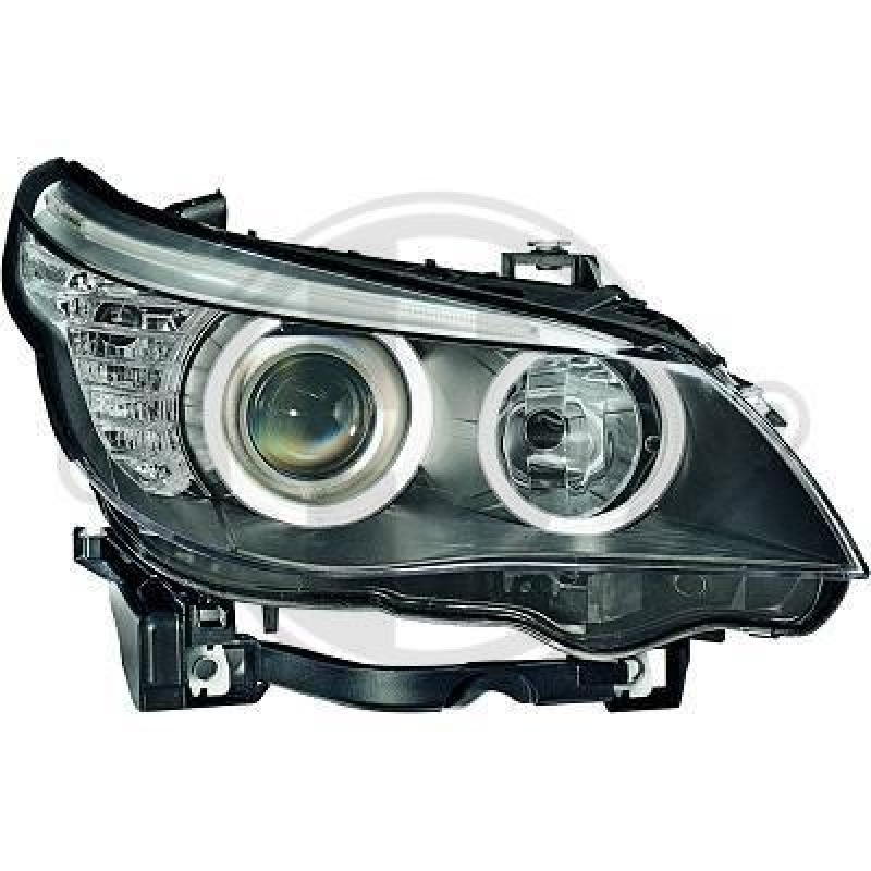 1x Diederichs Hauptscheinwerfer LED H7 Rechts passend für BMW 5 BJ ab 04...