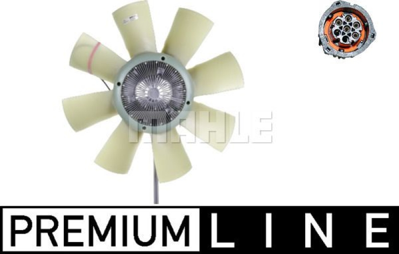 MAHLE Fan, engine cooling BEHR *** PREMIUM LINE ***