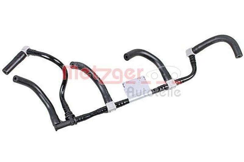 METZGER Hose, fuel overflow