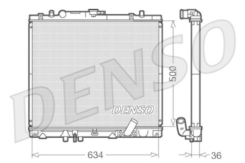 DENSO Kühler, Motorkühlung