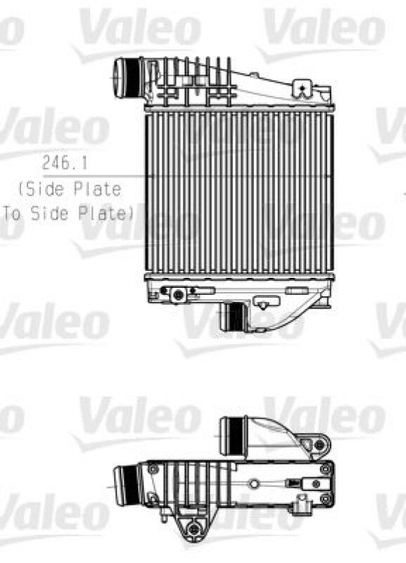 VALEO Intercooler, charger