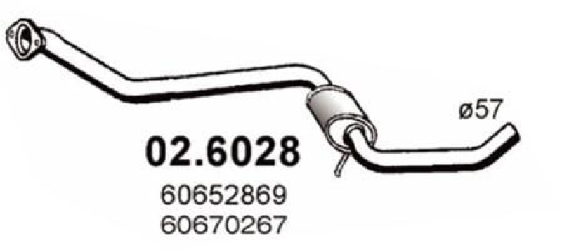 ASSO Centre Muffler