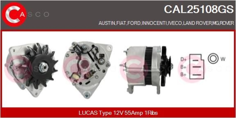 CASCO Alternator