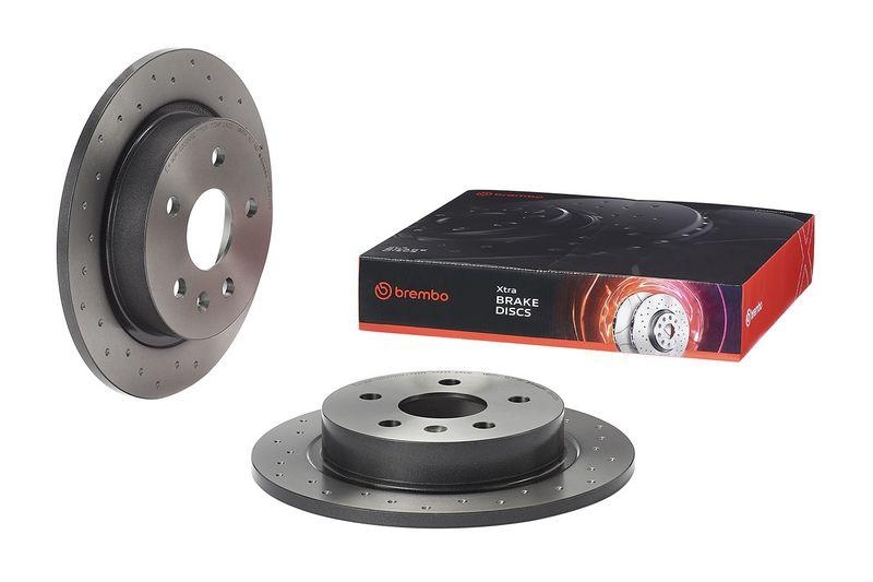 2x BREMBO Bremsscheibe XTRA LINE - Xtra 08.A970.1X