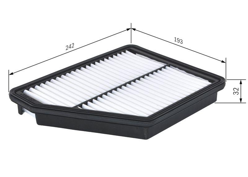 BOSCH Luftfilter 1 457 433 584