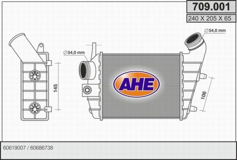 AHE Ladeluftkühler