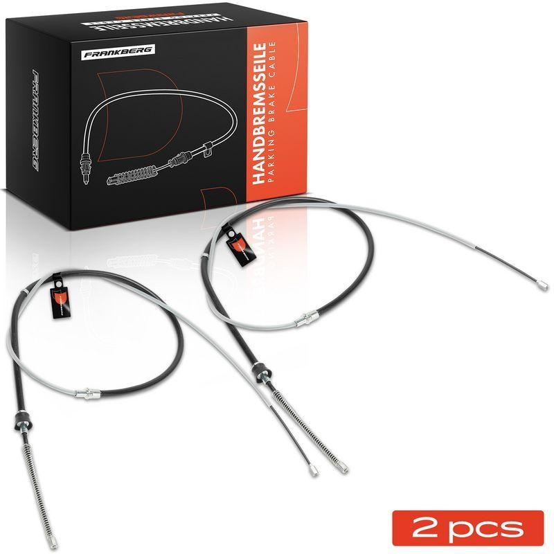 2x Frankberg Seilzug Feststellbremse Hinterachse beidseitig 5481FB0050357