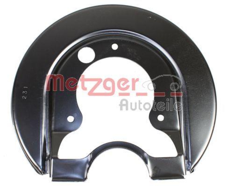 METZGER Splash Panel, brake disc