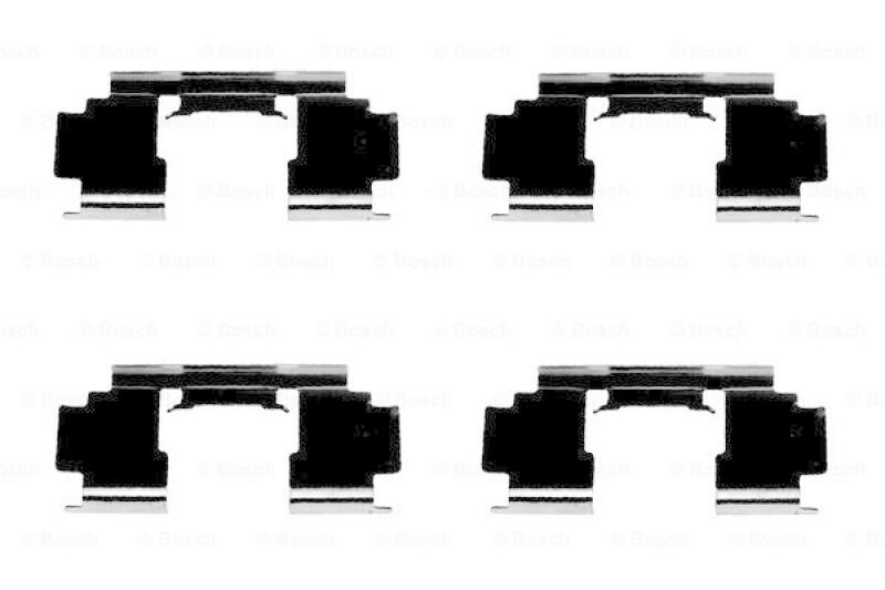 BOSCH Accessory Kit, disc brake pad
