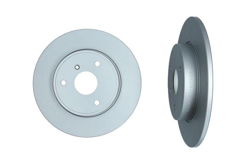 2x KAMOKA Bremsscheibe 103339