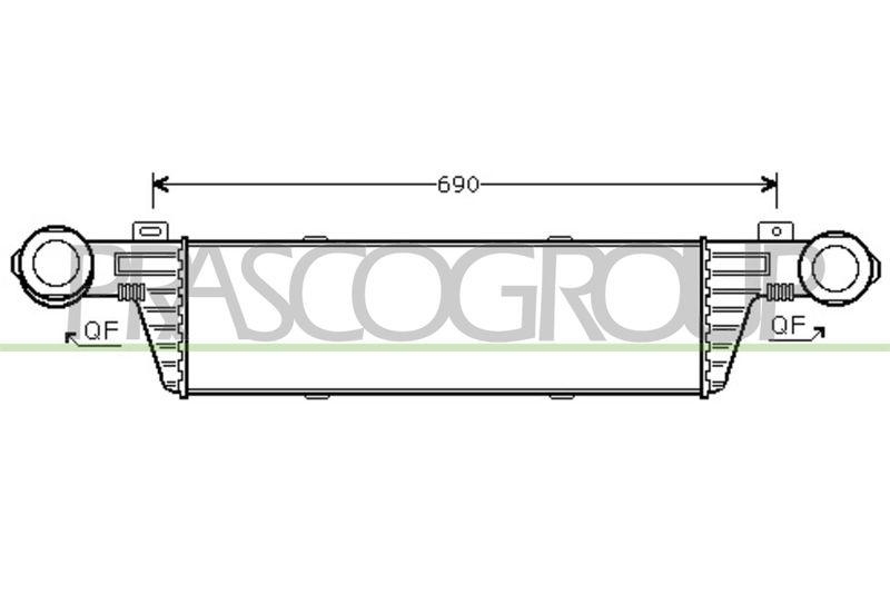 PRASCO Ladeluftk&uuml;hler PrascoSelection ME035N002