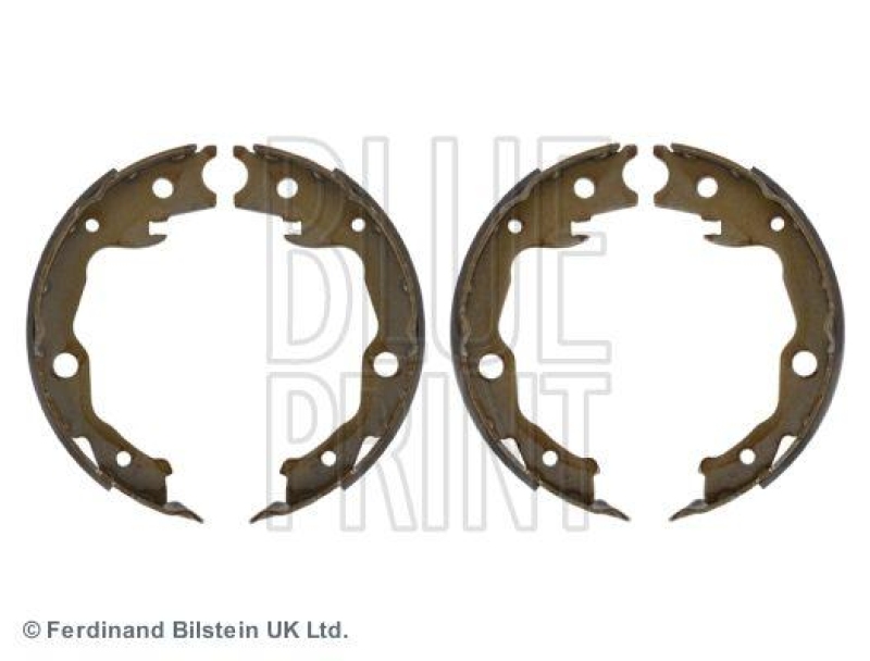 BLUE PRINT Brake Shoe Set, parking brake