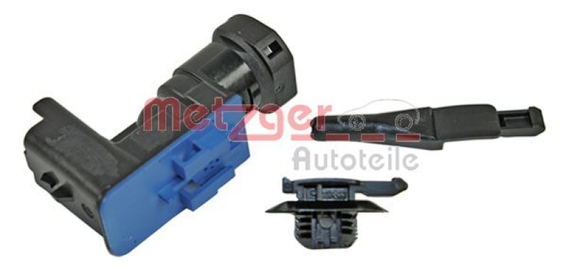 METZGER Pressure Sensor, brake booster OE-part GREENPARTS