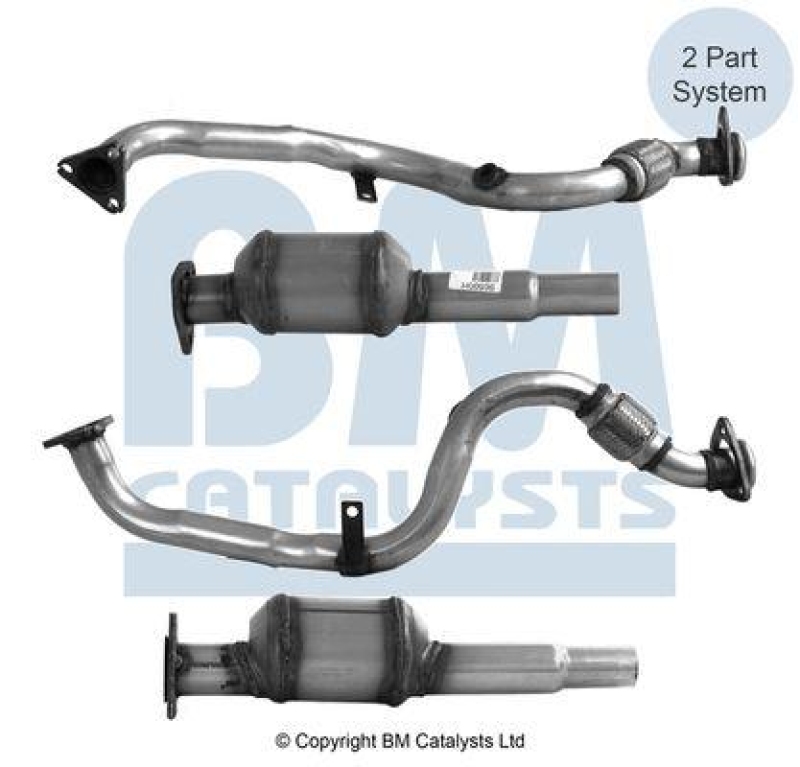 BM Catalysts Katalysator Kat Approved passend f&uuml;r VW Golf 3 1.4 Variant BM90300H