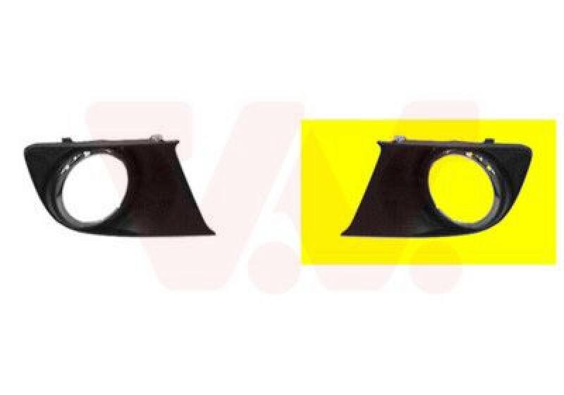 VAN WEZEL Ventilation Grille, bumper