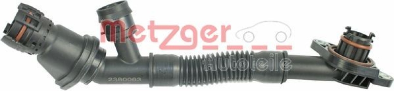 METZGER Hose, crankcase ventilation GREENPARTS