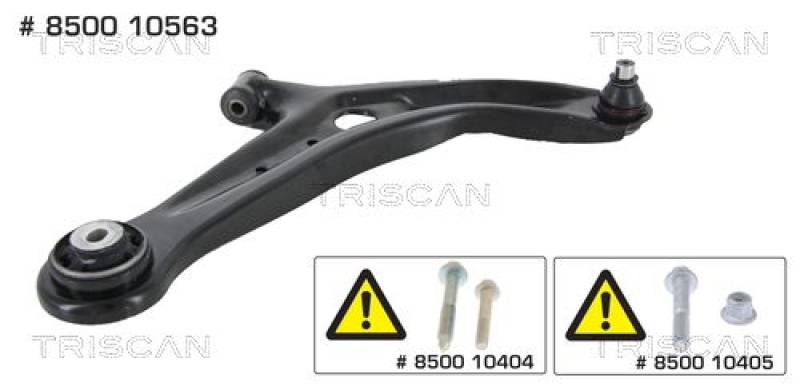 TRISCAN Track Control Arm