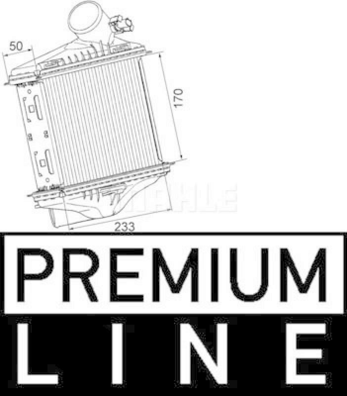 MAHLE Ladeluftkühler PREMIUM LINE