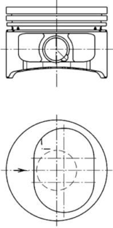 KOLBENSCHMIDT Piston