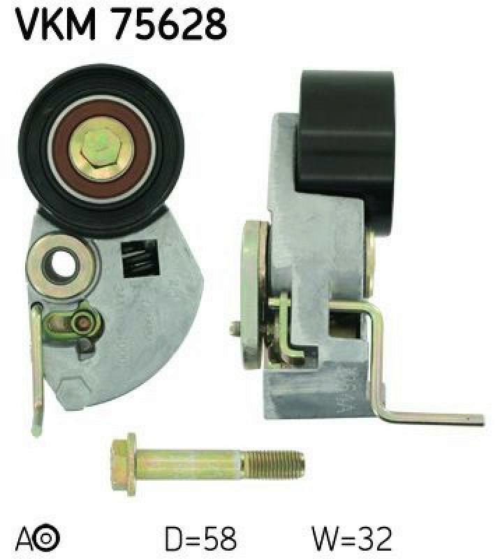 SKF Tensioner Pulley, timing belt