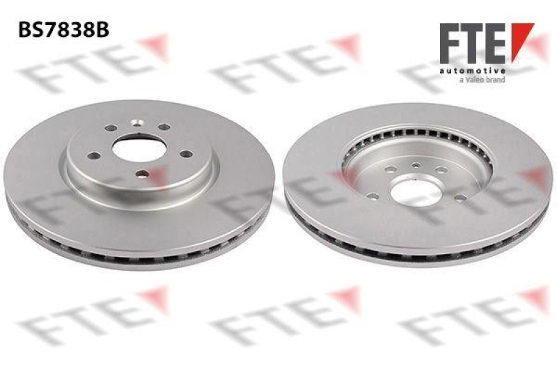 2x FTE Bremsscheibe COATED RANGE